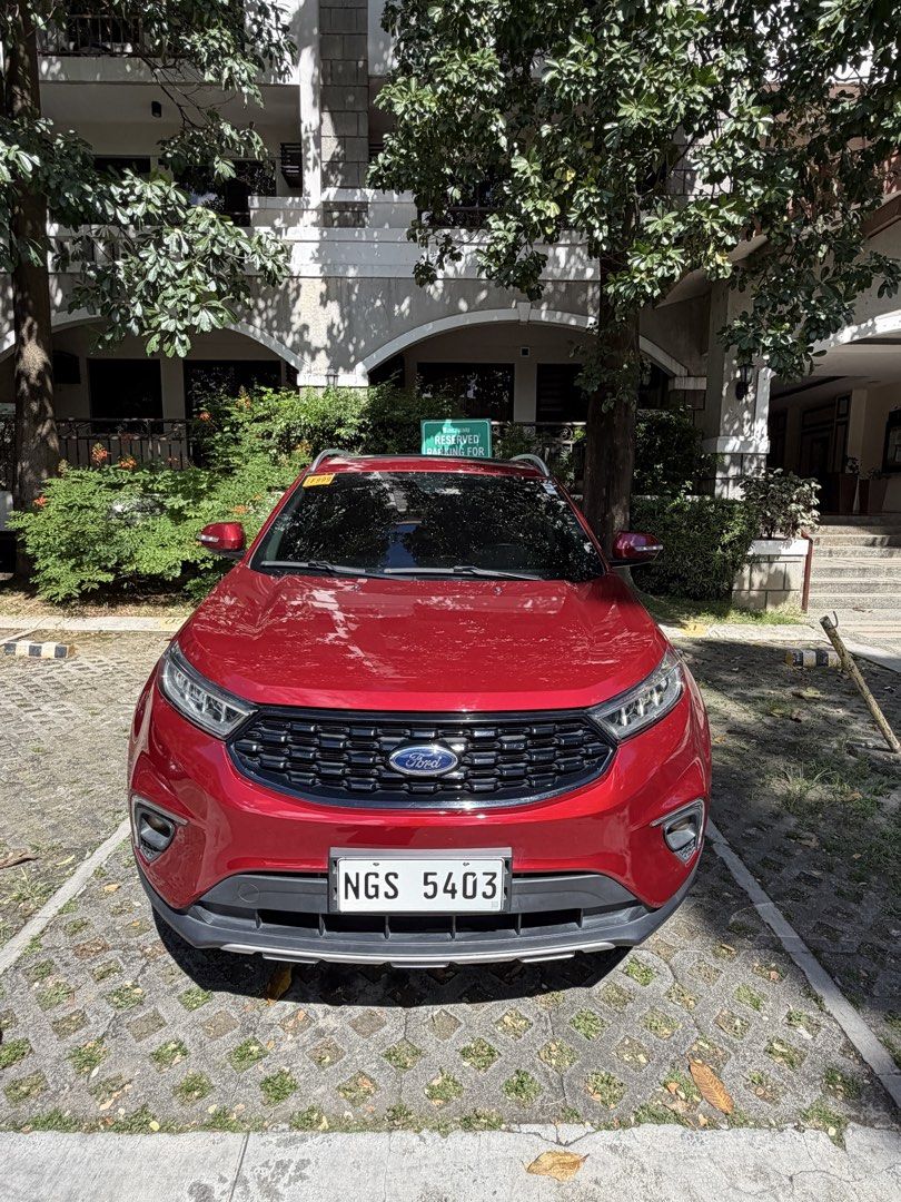 Ford Territory Trend Auto (Category: Used Cars) located in Las Pinas. Submitted by tiagoti (Listing ID 1470193641, Image 3). Description: FOR SALE: Ford Territory Trend 2021 Model: Ford Territory Trend Year: 2021 Transmission: Automatic Fuel Type: Gasoline Mileage: 33,839 Color: Ruby Red Price: 420,000 (negotiable) Location: Pasig Additional Details: Overall condition: Interior good, exterior good with minor wear and tear, no accident history. Ma