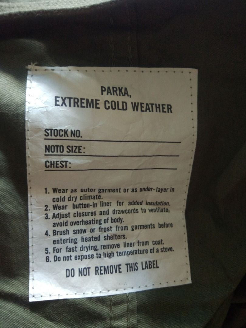 Freaks Store OD Parka Jacket M (Category: Coats, Jackets and Outerwear) located in Pasay City. Submitted by denimdude.ph (Listing ID 1470263776, Image 3). Description: with removable quilted liner, can be worn separately. two jacket combined .