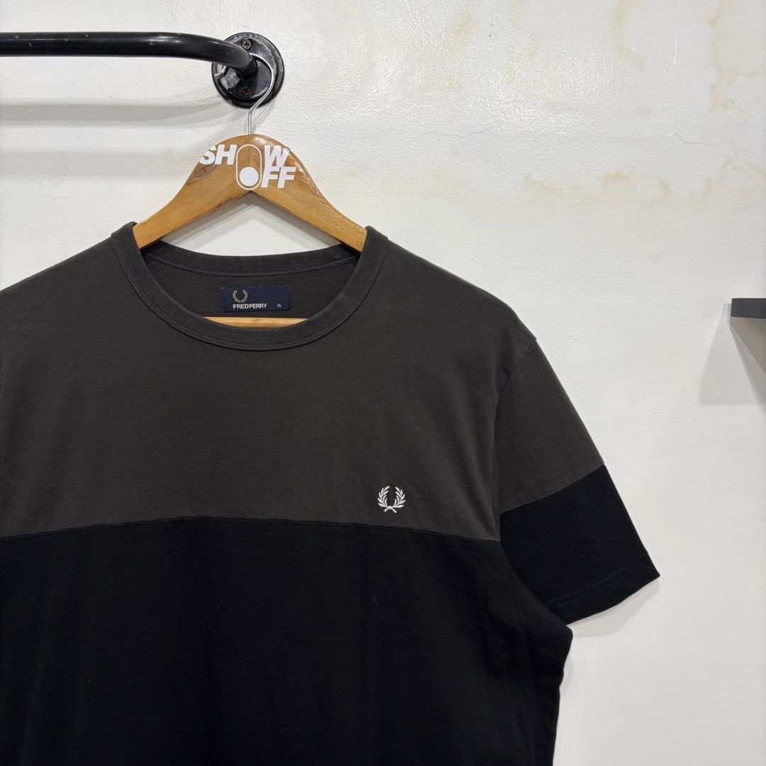 Fred Perry (Category: Tshirts & Polo Shirts ) located in Santa Rosa. Submitted by gardenofthrifts (Listing ID 1470181344, Image 2). Description: Shirt ₱1480 XL Width: 22.5 Length: 28.5 10/10 Condition Comment “Mine” below to purchase..