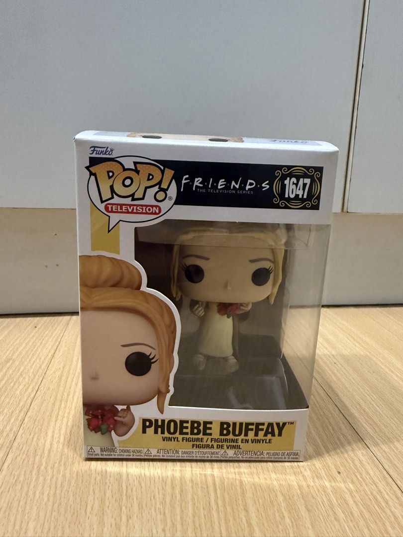 F.R.I.E.N.D.S Phoebe Buffay Funko Pop (Category: Figurines & Statues) located in Pasig City. Submitted by kristenfinds (Listing ID 1470309444, Image 1). Description: Message for more details. 🤍.