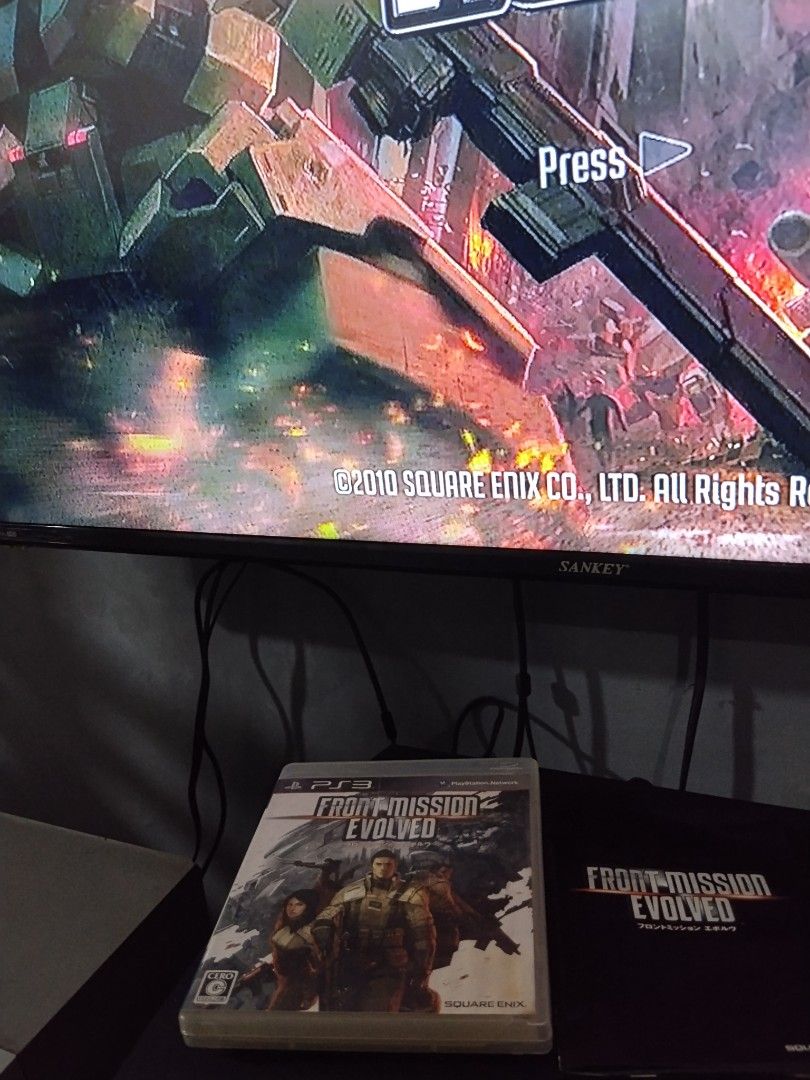 front mission evolve ps3 (Category: PlayStation) located in Manila. Submitted by cruzivanpatrick (Listing ID 1470289503, Image 1). Description: ps3 game japan pero english po pag nasa game na tested working see picture on top meet up lrt 1 abad santos station deliver kayo mag book po g cash payment shipping payment first salamat po.