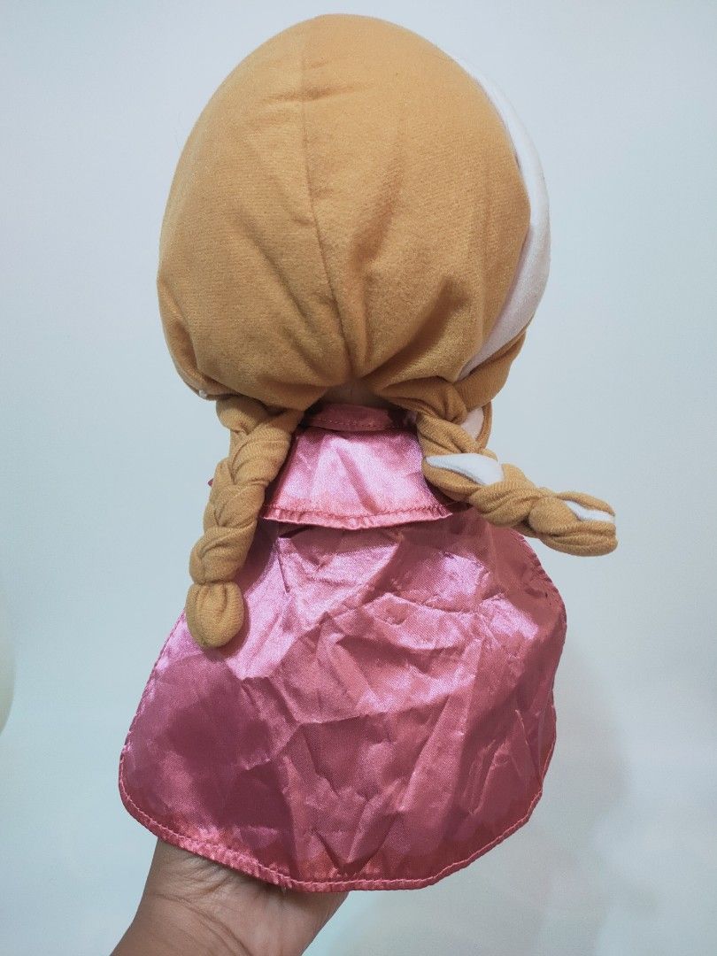 Frozen Princess Anna Plushie (Category: Plushies & Soft Toys) located in Antipolo. Submitted by bhabiegraciefashionlab (Listing ID 1470336262, Image 3). Description: ✨Disney Frozen Princess Anna Plushie 🇯🇵Authentic From Japan 🔖Good as New 📸Actual Photos posted, what you see is what you'll get 😍Perfect for Disney Frozen Collectors or for gifting 💸MOP 👉🏻Gcash /Maribank/GoTyme 🚚MOD 👉🏻J&T / Lalamove ❌NO FREE Sf (sf is paid by the buyer) ❌N