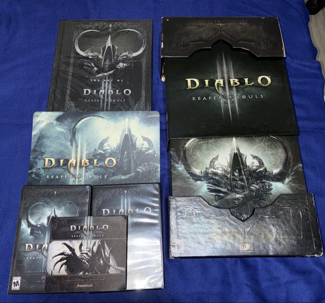FS:Diablo III Collector Editions Bundle (NO PRODUCT KEY) (Category: Others) located in Mandaluyong City. Submitted by evilchapel (Listing ID 1470201704, Image 2). Description: FS: Diablo III Collector’s Edition 1,600 EACH (3,000 for both) (NO PRODUCT KEY) Item shows wear and tear due to age Payment: GCash, GoTyme, Bank Meetups: Edsa Shangri La, Edsa Starmall.