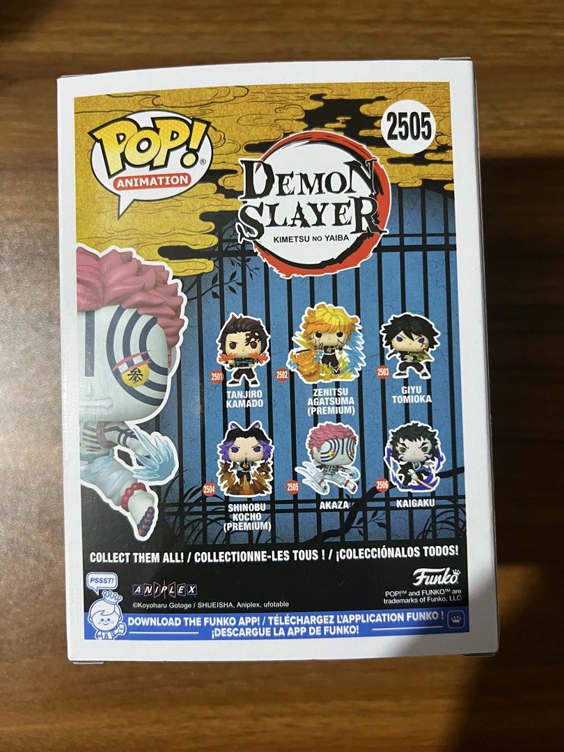 Funko Pop: Akaza (Category: Designer & Blind Box Toys) located in Pasig City. Submitted by allukaxkillua (Listing ID 1470223584, Image 3). Description: For Sale Funko Pop: Demon Slayer Akaza Price: ₱400 Location: Caniogan, Pasig City, Metro Manila MoD: Lalamove, Grab or any same day delivery booking app (buyer’s booking); J&T (payment first) MoP: GCash, Maribank, UnionBank, Maya *shipping is buyer’s risk and expense Pm if interested. Thank you. .