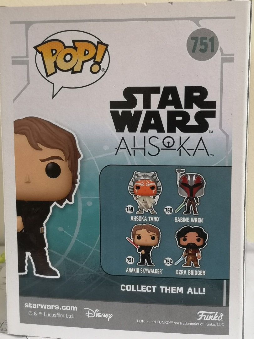 Funko Pop Anakin Skywalker Ashoka (Category: Figurines & Statues) located in Quezon City. Submitted by jotioco (Listing ID 1470189438, Image 2). Description: .