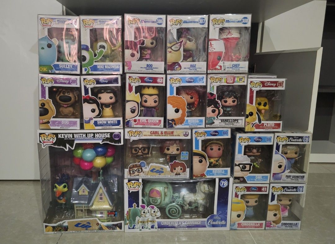 Funko Pop Disney Pixar TV Series (Category: Designer & Blind Box Toys) located in Manila. Submitted by charissee12319 (Listing ID 1470252791, Image 2). Description: ✨️Funko Pop Disney, Pixar, MHA, TV Series✨️ - Frozen Set (3pcs) - 1.5k - Tiana Set (3pcs) - 2k - Little Mermaid Set (5pcs) - 3k - Mulan Set (3pcs) - 2k - Beauty and The Beast Set (5pcs) - 6.5k - Aurora and Maleficent - 1.8k - Aladdin Set (3pcs plus Jafar no box) - 3k - Tamatoa and Moa