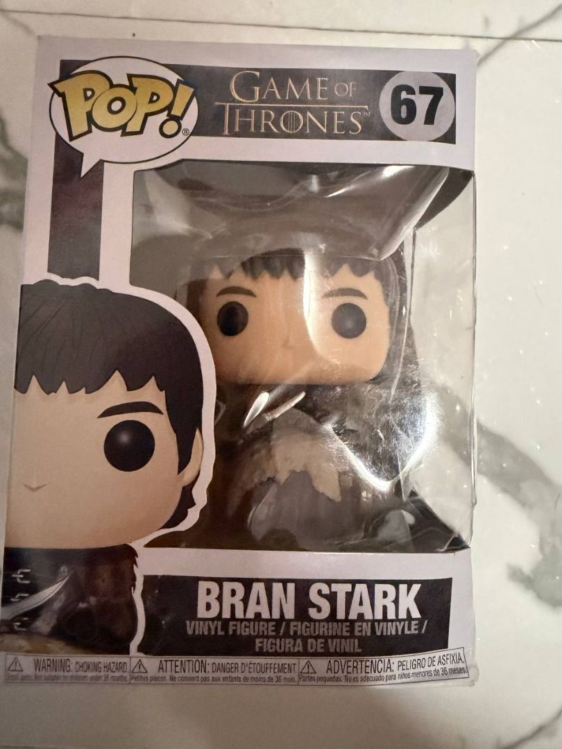 Funko Pop Game of Thrones Bran Stark 67, Toys & Collectibles, Figurines ...