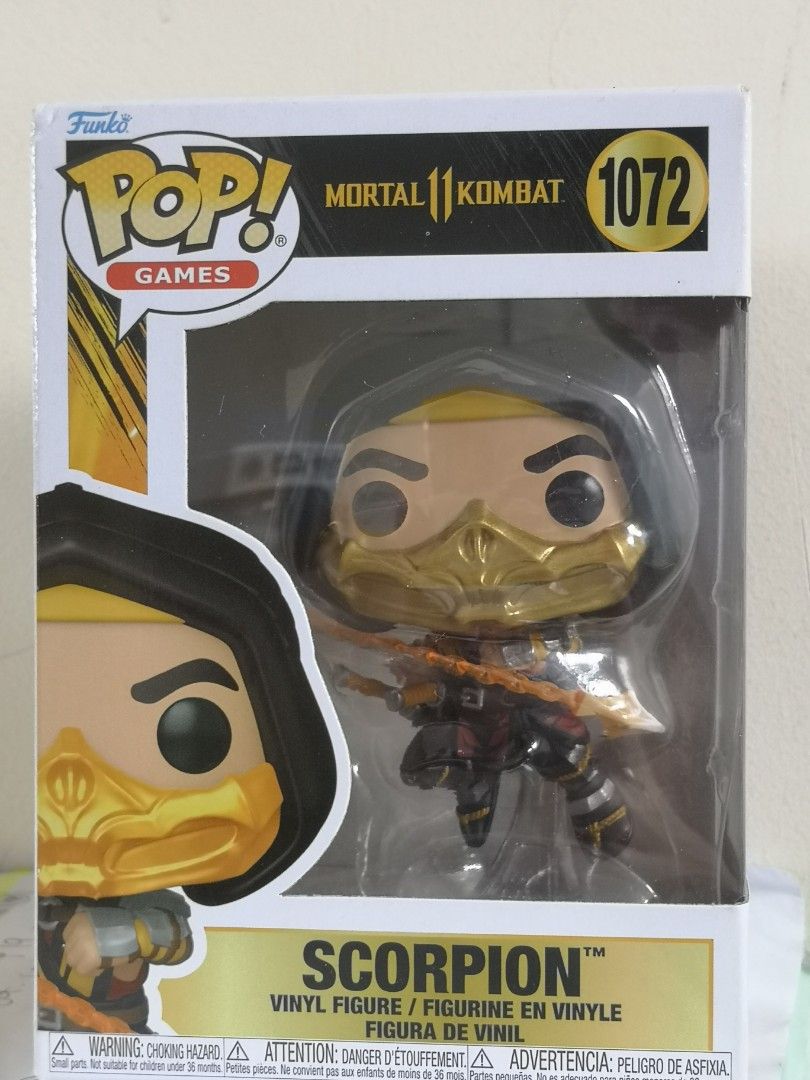 Funko Pop Mortal Kombat Scorpion (Category: Figurines & Statues) located in Quezon City. Submitted by jotioco (Listing ID 1470189571, Image 1). Description: .