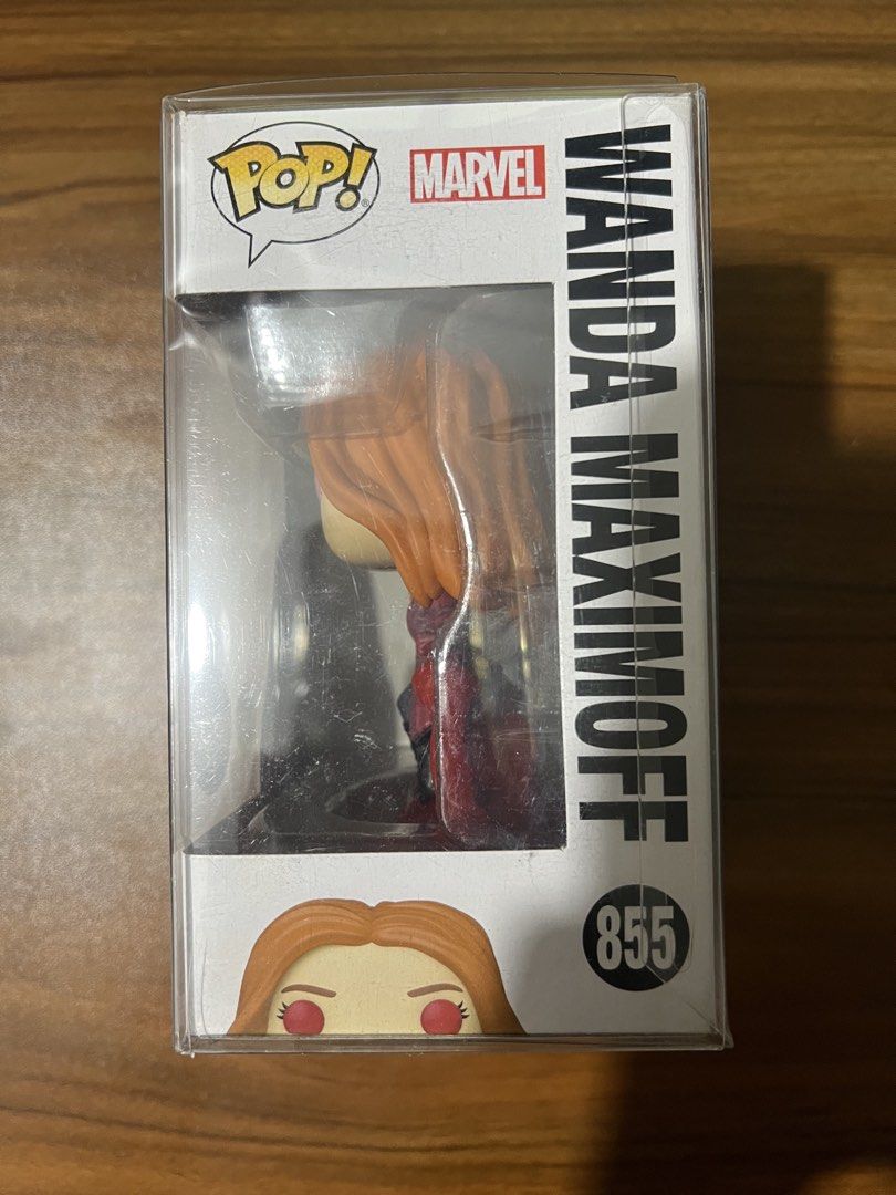 Funko Pop: Wanda Maximoff (Category: Designer & Blind Box Toys) located in Pasig City. Submitted by allukaxkillua (Listing ID 1470226222, Image 2). Description: For Sale Funko Pop: Marvel’s Avengers Wanda Maximoff Price: ₱700 *with protector Location: Caniogan, Pasig City, Metro Manila MoD: Lalamove, Grab or any same day delivery booking app (buyer’s booking); J&T (payment first) MoP: GCash, Maribank, UnionBank, Maya *shipping is buyer’s risk and
