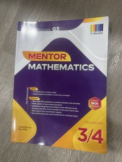 Mathematics Sec 1 G3 assessment book, Hobbies & Lifestyle, Books ...