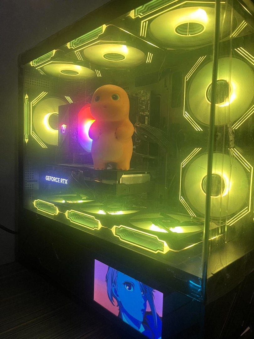 Gaming PC for sale (Category: Desktops) located in Cavite. Submitted by rogermont33828 (Listing ID 1470241618, Image 1). Description: Case still have box, no box for the others. Part are months old pa lang Specs are included in the photos No sign of used since Bnew case Sariwa pa pwede sya sa maselan, may plastik pa yng glass kaya blurr sya sa picture Unli check at Unli test upon pickup See yeah...
