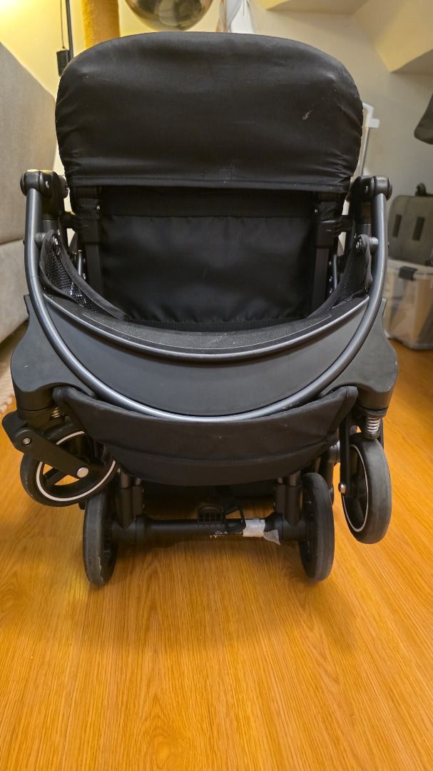 GB Stroller for newborns (Category: Strollers) located in Mandaluyong City. Submitted by nobletiger_5e47fe (Listing ID 1470219252, Image 1). Description: gb stroller black orange for newborns n up.
