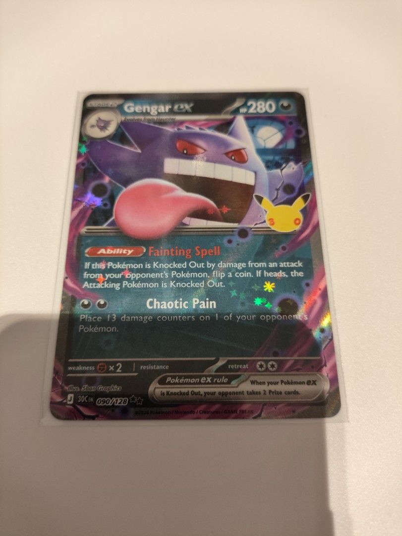 Gengar ex 090/128 UR (Category: Raw Singles) located in Mandaluyong City. Submitted by ljhay029 (Listing ID 1470187472, Image 1). Description: .