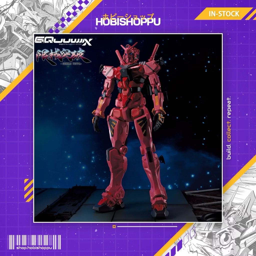 Genkai Toppa Red Gundam BANPRESTO (Category: Gundam & Model Kits) located in Pasig City. Submitted by shop.hobishoppu (Listing ID 1470187373, Image 1). Description: BANPRESTO MOBILE SUIT GUNDAM GQUUUUUUX GENKAI TOPPA GMS-A RED GUNDAM ✔️ Available/On-Hand/In-Stock ✔️ Authentic Banpresto Figure ✔️ Brand New, Sealed Box ✔️ Last price posted ✔️ Mode of payment: BDO or GCash only Delivery Options: Lalamove or Grab (within Metro Manila) LBC or J&T (for