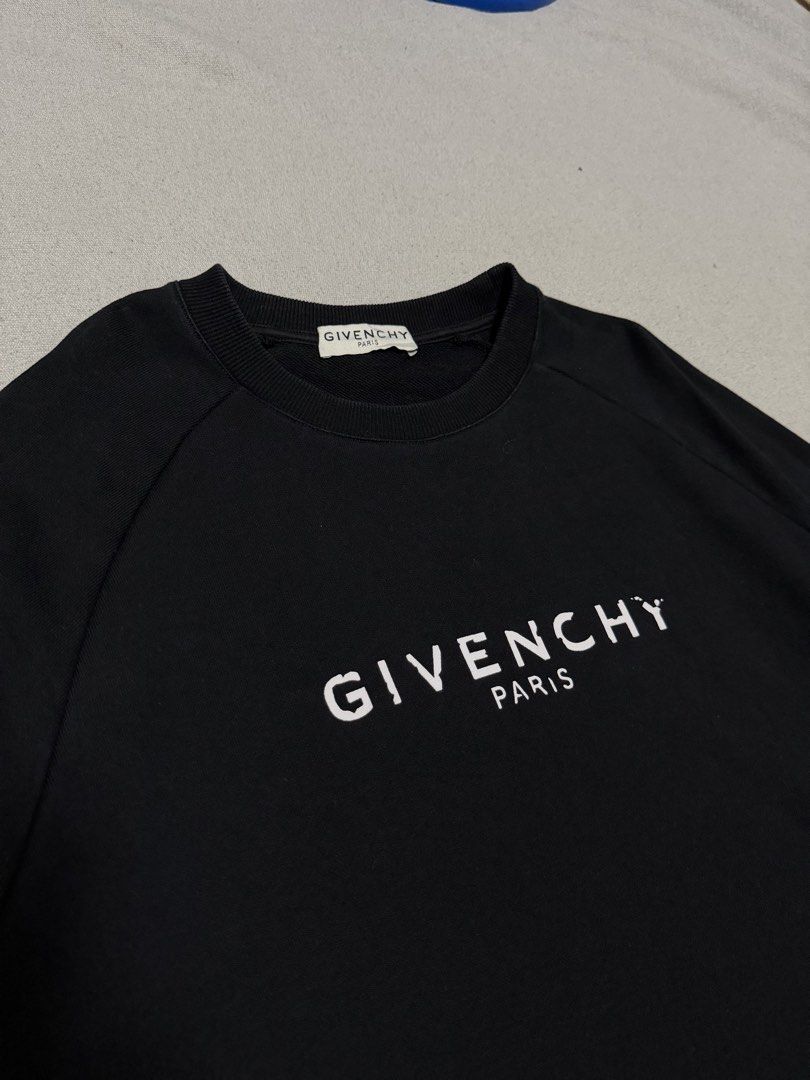 Givenchy Paris Sweater (Category: Luxury Apparel) located in Bulacan. Submitted by sanjisthrift (Listing ID 1470300230, Image 2). Description: Size XL Width 23 Length 27 Excellent Condition 9/10.