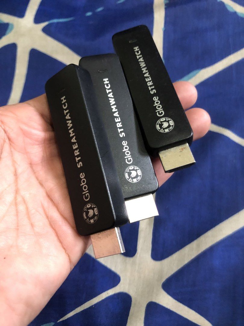 Globe streamwatch sticks (Category: Media Streamers & Hubs) located in Quezon City. Submitted by markgolveo (Listing ID 1470183355, Image 1). Description: Globe streamwatch sticks Set of 3pcs.