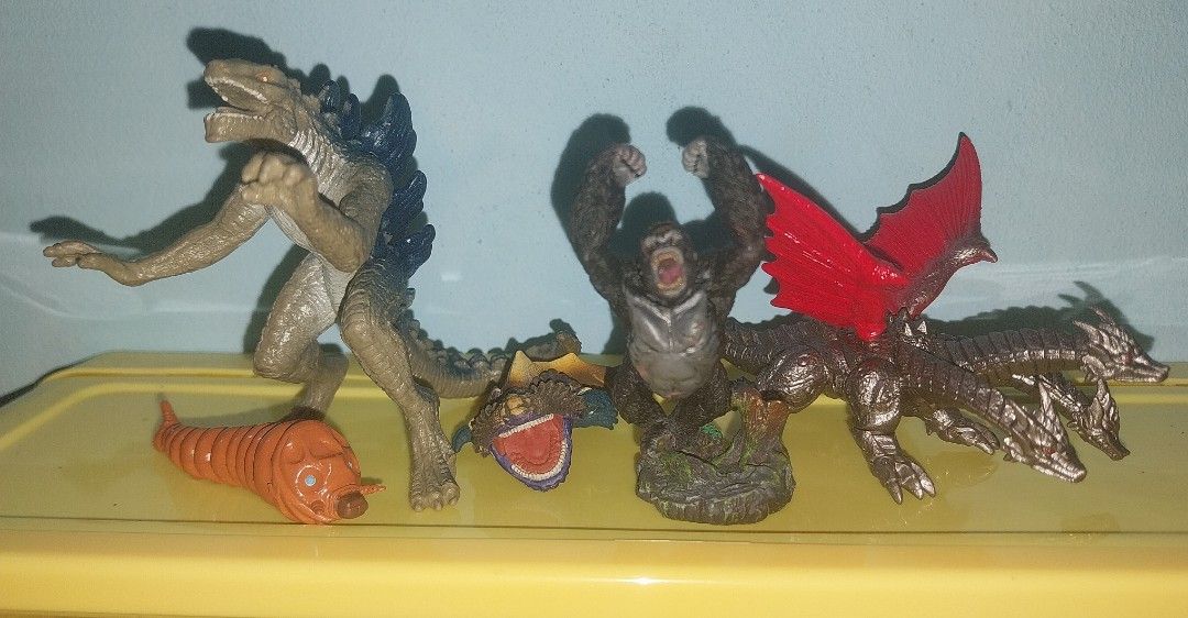 Godzilla Kaiju Set (Category: Figurines & Statues) located in Paombong. Submitted by boxoftoys01 (Listing ID 1470272533, Image 1). Description: - Complete monster action figure bundle - Perfect addition to any movie monster toy collection - Selling as a whole set only - Delivery can be through LBC or Lalamove or J&T - Payment through Gcash or GoTyme or Maribank - Meet up at Robinson Malolos or Vista Mall Malolos - Stricly no cancellation after co