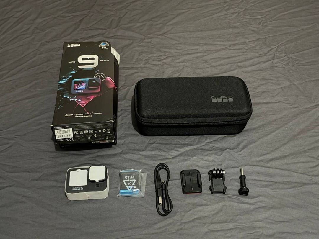 GoPro HERO9 Black Action Camera (Category: Cameras) located in Mandaluyong City. Submitted by mandaluyongseller (Listing ID 1470207856, Image 1). Description: ✨ CONDITION: BRAND NEW — NEVER USED! ✅ Only opened to check if the package was complete ✅ Never used and never even turned on ✅ Fresh, unused unit ✅ Package only checked for completeness 📩 SEND ME A MESSAGE .