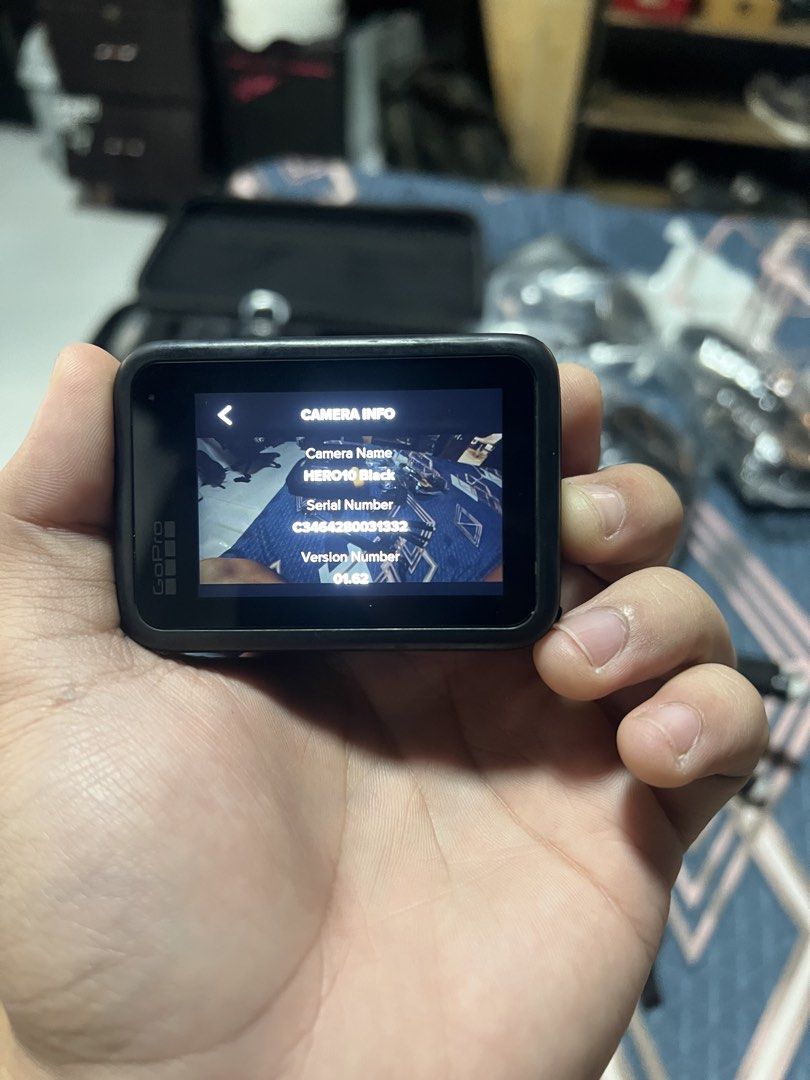 gopro hero 10 (Category: Cameras) located in Manila. Submitted by ryu_mosher (Listing ID 1470196337, Image 2). Description: minsan lang magamit ginagamit ko sa pagmomotor non. no sd card na kasama Pulilan Bulacan loc lalamove or pick sa bahay pwede meet halfway sagot mo pang gas ko .