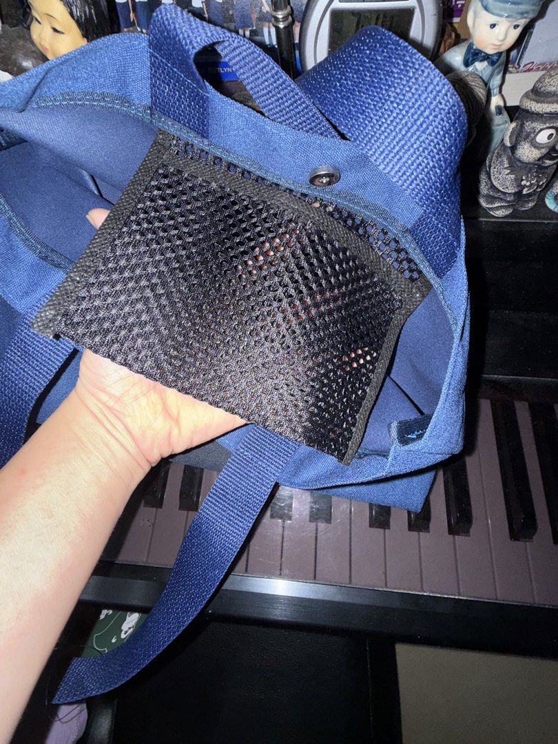 Gorilla Outdoor Blue Tote Bag (Category: Tote Bags) located in Mandaue City. Submitted by erin_grace (Listing ID 1470165822, Image 3). Description: - Brand: Gorilla Outdoor - Color: Blue - Condition: Brand new with original tag attached - Design: Large gorilla graphic with branding on the front - Straps: Secure dual shoulder straps for comfortable carrying - Closure: Convenient snap button top closure - Interior: Includes a built-in mesh pocket f