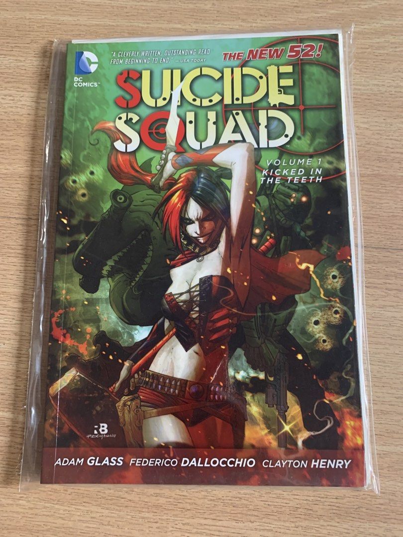 Graphic Novels: Suicide Squad, Invincible Iron Man, Saga, Shinku ...