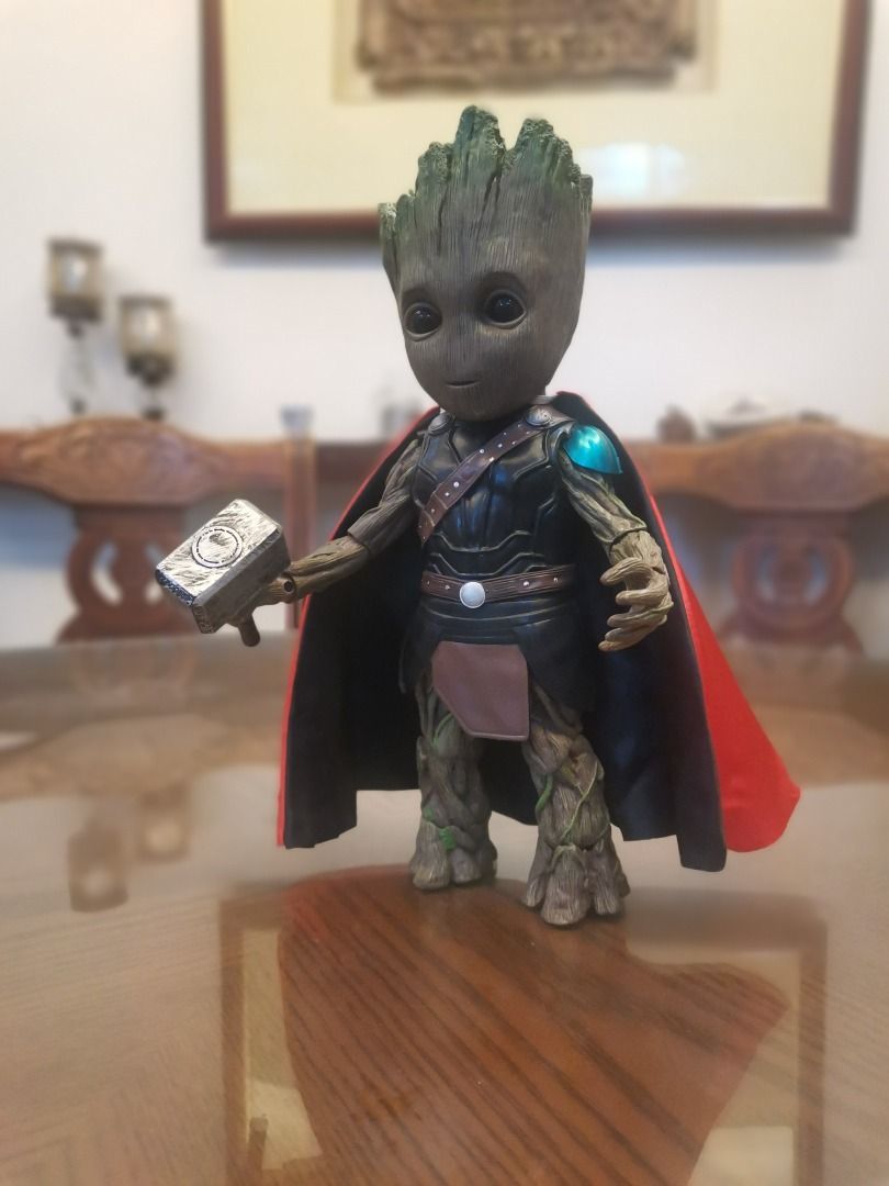 Groot cosplay thor 10 inch (Category: Action & Battle Toys) located in Tarlac. Submitted by la.figz (Listing ID 1470259471, Image 1). Description: Groot cosplay thor 10 inch Location tarlac .