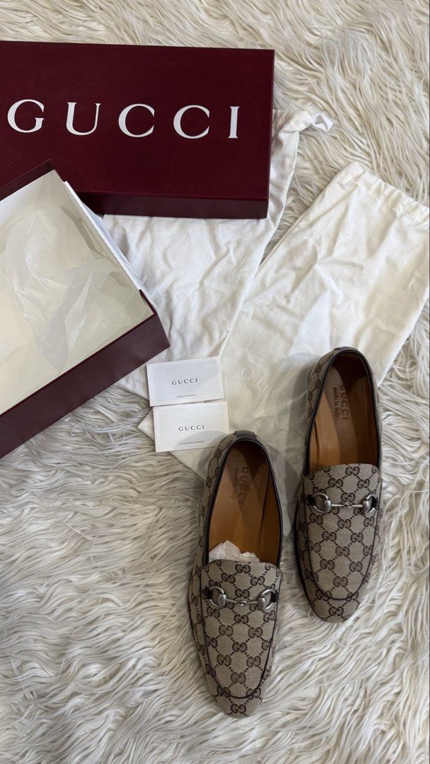 Gucci GG Canvas Loafers (Category: Dress Shoes) located in Manila. Submitted by mamk0823 (Listing ID 1470231317, Image 1). Description: SIZE 8.5 MENS.