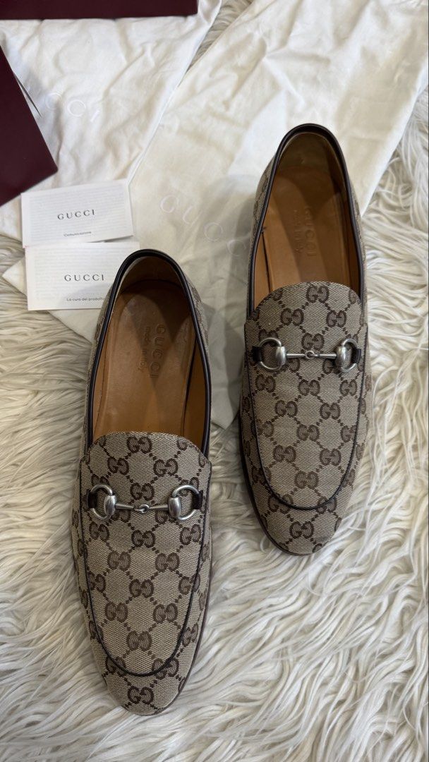 Gucci GG Canvas Loafers (Category: Dress Shoes) located in Manila. Submitted by mamk0823 (Listing ID 1470231317, Image 2). Description: SIZE 8.5 MENS.