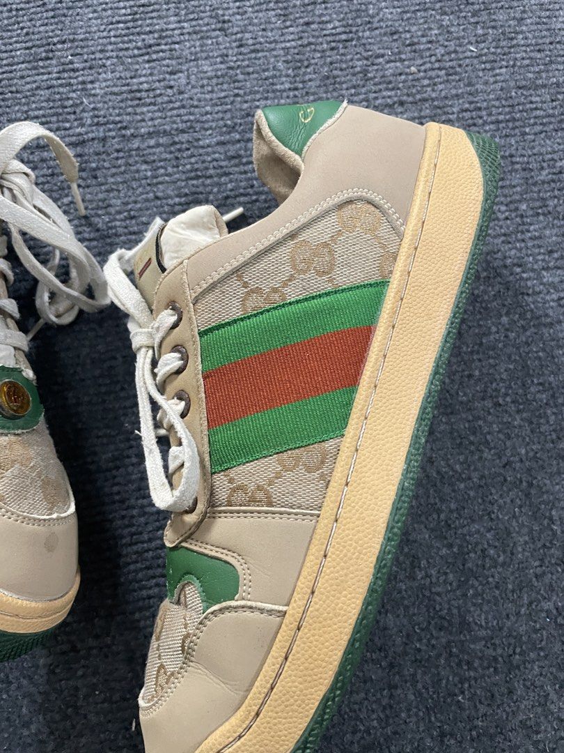 Gucci screener sneaker (Category: Sneakers & Footwear) located in Cagayan de Oro. Submitted by mrs.dani (Listing ID 1470281044, Image 2). Description: Gucci screener sneaker Size 42 Excellent condition Issue: missing hardware Dm for more details n .