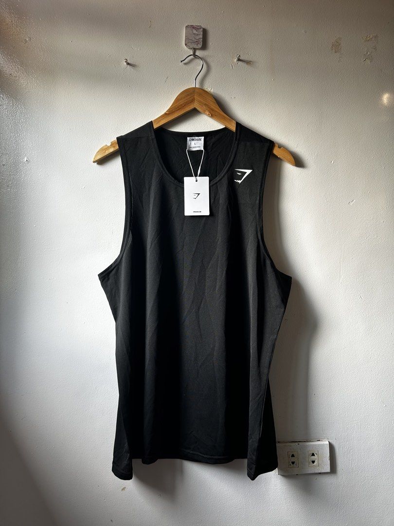 Gymshark Black Training Tank Top Size L (Category: Activewear) located in Amadeo. Submitted by archived_stole (Listing ID 1470298053, Image 1). Description: Gymshark Everyday Performance Tank Top Large On Tag Dimension: 21” Width 30”Length Condition:Brand New! Color rate: 10/10 issue: NONE! Pm/Dm📥 Jnt/Lalamove🛵 .