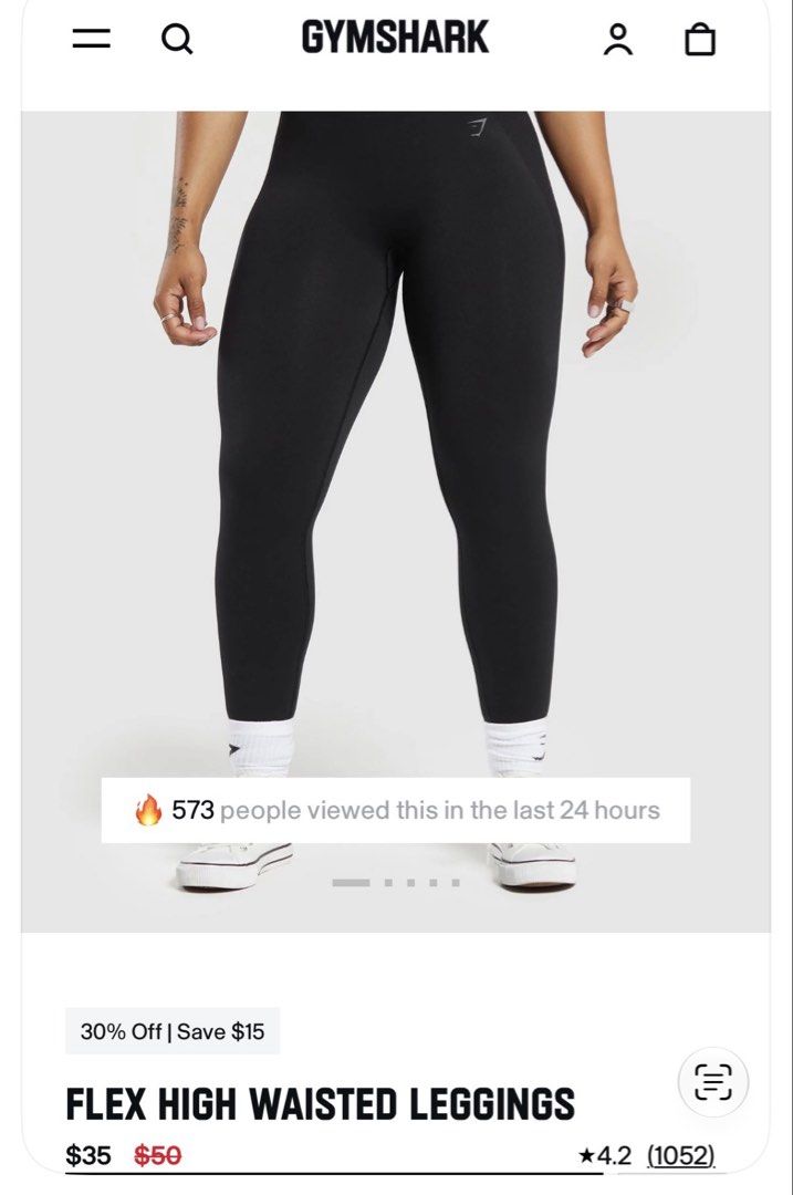 Gymshark Flex High Waisted Leggings Black (Category: Activewear) located in Dumaguete. Submitted by camelapidor (Listing ID 1470287816, Image 2). Description: BRAND NEW!!! Authentic Gymshark Flex High Waisted Leggings in classic black RFS: bought 2 Location: Dumaguete .