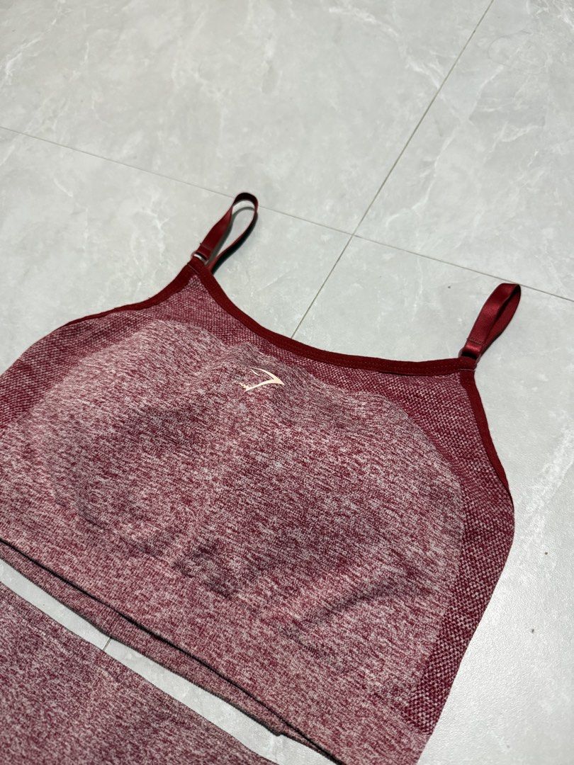 Gymshark Flex Strappy sports set (Category: Activewear) located in Calumpit. Submitted by Essentiality (Listing ID 1470241523, Image 3). Description: Gymshark Flex Strappy sports set ₱1,500.
