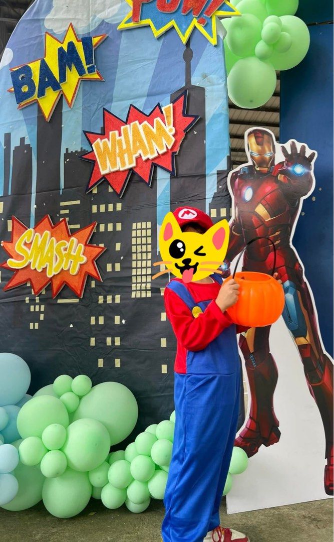 Halloween Costume Super Mario Costume (Category: Babies & Kids Fashion) located in San Pablo. Submitted by lamujer_stonewareph (Listing ID 1470153662, Image 2). Description: Package Include: - Super Mario Suit -Hat Without beard Good as new Fit for 5-9 years old.