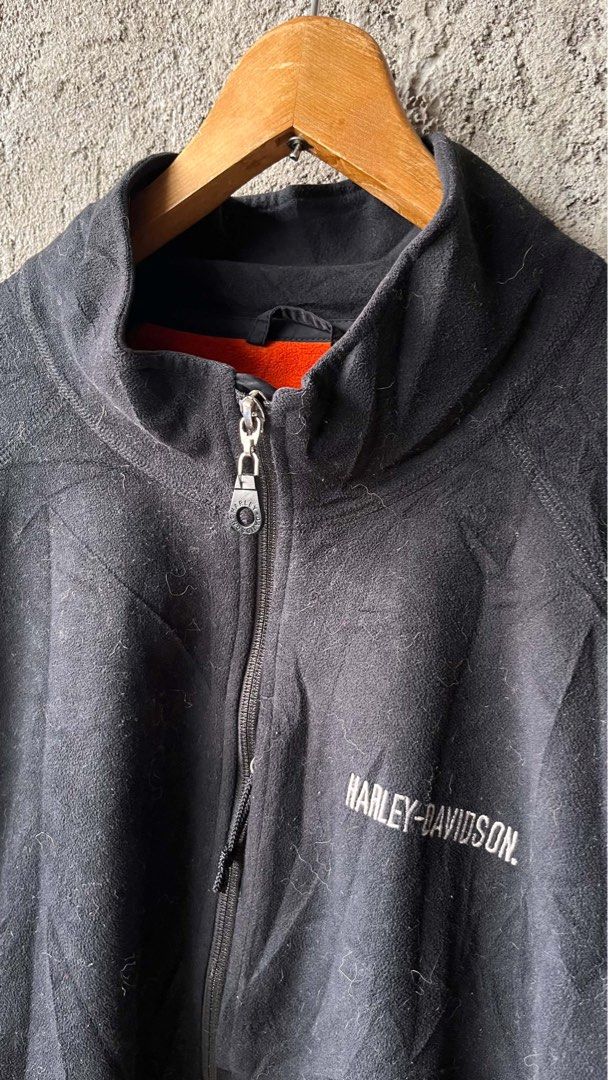 Harley Davidson Fleece Zip-Up Jacket (Category: Coats, Jackets and Outerwear) located in Cabuyao City. Submitted by kisyana (Listing ID 1470160400, Image 2). Description: .