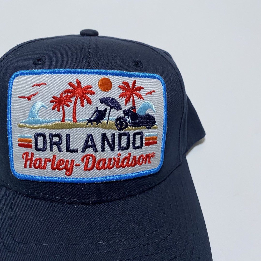 harley davidson orlando big logo patch snapback (Category: Caps & Hats) located in Quezon City. Submitted by hatlocker (Listing ID 1470218080, Image 2). Description: ₱900.00 only dm.