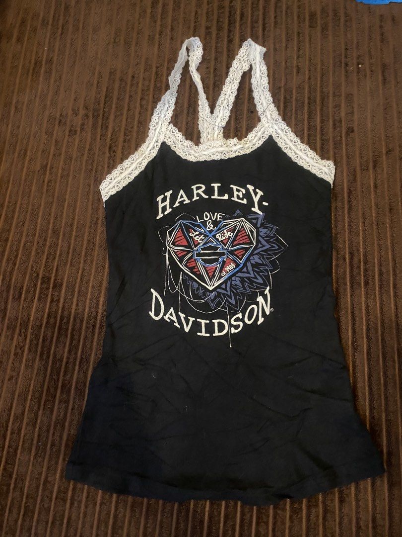 Harley davidson Top Dimes:13x20 (Category: Sleeveless) located in Surigao. Submitted by japowns (Listing ID 1470283879, Image 1). Description: Harley davidson Top Dimes:13x20.
