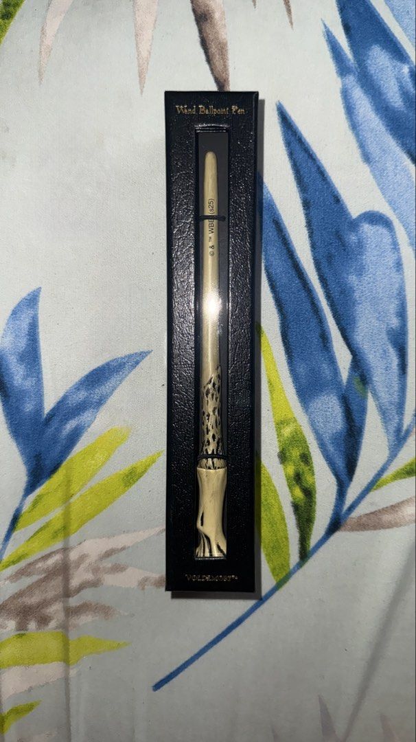 Harry Potter Wand Ballpoint Pen (Category: Character Goods) located in Makati City. Submitted by kennethbri55163 (Listing ID 1470170810, Image 1). Description: - Voldemort Ballpoint Wand - Never used - Got as a gift - Bought from Japan .