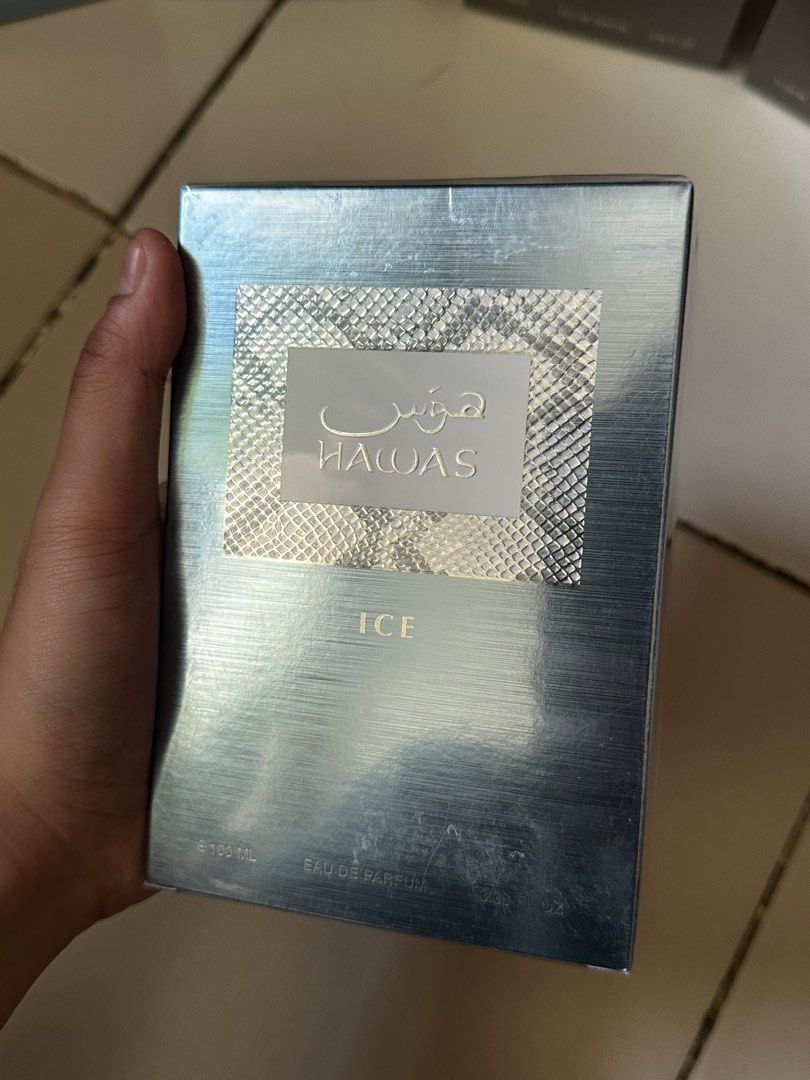Hawas Ice & Kobra (Category: Fragrance & Deodorants) located in Valenzuela. Submitted by ryza.deocampo (Listing ID 1470187008, Image 2). Description: FOR SALE‼️ Hawas Kobra (3pcs) - 1600 each Hawas Ice (3pcs) - 1600 each - BNIB -ONHAND 📍Valenzuela/Caloocan .