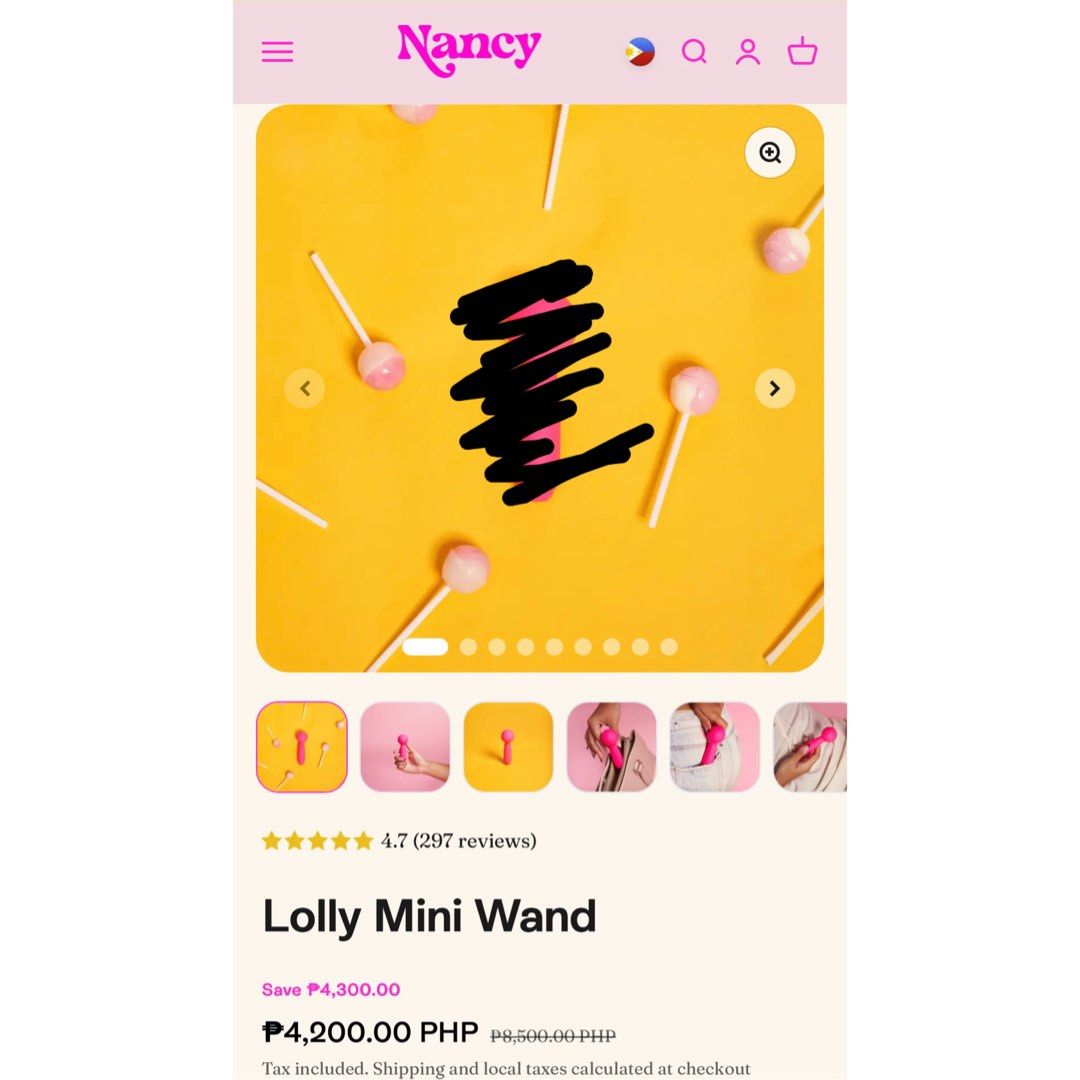 Hello Nancy (Category: Other Accessories) located in Bacoor. Submitted by momofkas2 (Listing ID 1470191911, Image 2). Description: Opened to take picture only.