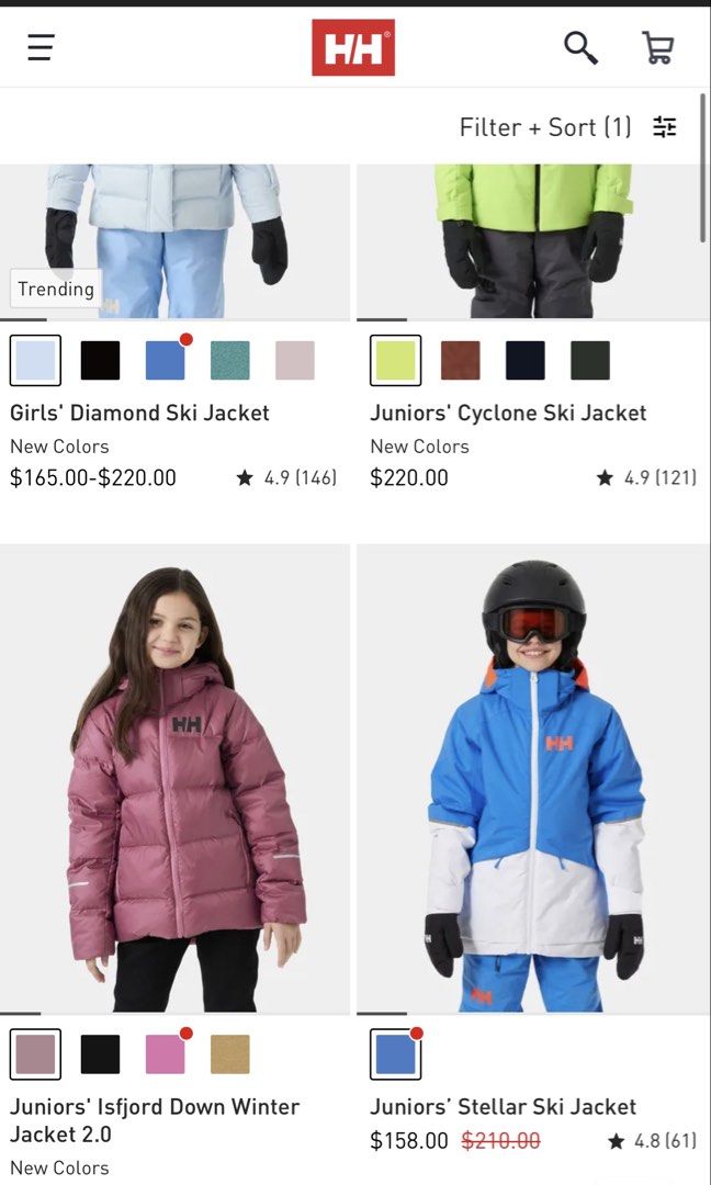 HELLY HANSEN GIRLS HOODED WINTER JACKET (Category: Babies & Kids Fashion) located in Dagupan City. Submitted by size.spectrum (Listing ID 1470265597, Image 3). Description: SIZE 104 FOR 4 YEARS OLD NO FLAWS LIKE NEW SEE PICS FOR DETAILS AND MEASUREMENTS.