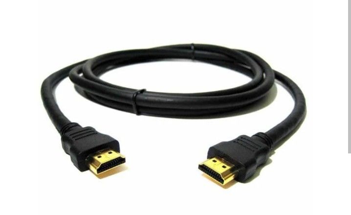 High Speed HDMI Cable with Gold Plated Connectors (Category: Cables & Adaptors) located in Dasmarinas. Submitted by pcsulit (Listing ID 1470275400, Image 1). Description: - Type: Standard male-to-male HDMI cable - Connectors: Gold-plated for better signal quality - Build: Durable rubberized coating protects internal wires - Color: Black - Compatibility: Ideal for gaming consoles, laptops, streaming devices, TVs, and monitors.