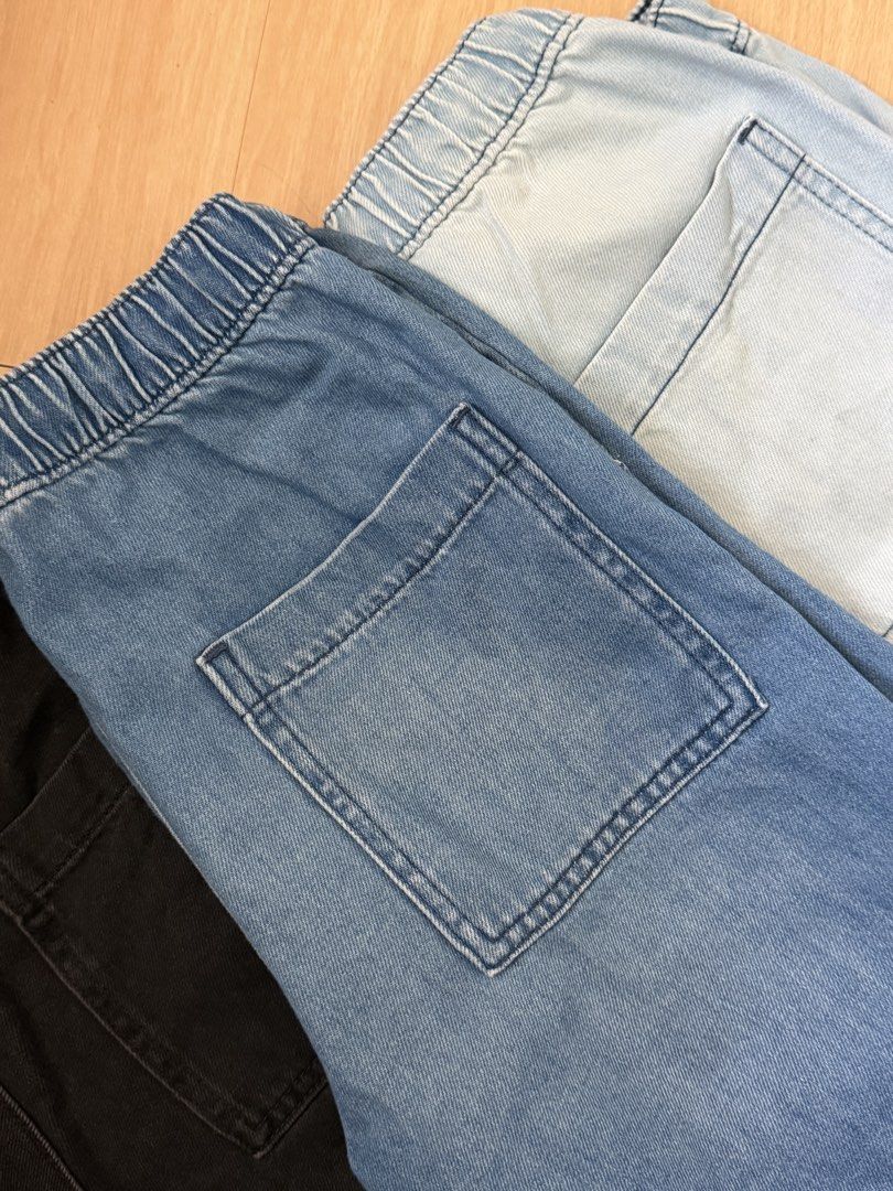 H&M Denim Shorts Size 7-8Y (Category: Babies & Kids Fashion) located in Binan City. Submitted by mrsgarcia (Listing ID 1470346558, Image 2). Description: - Brand: H&M - Item: Kids Blue Denim Shorts - Size: EUR 128, US 7, UK 7-8Y, AUS 8 - Material: Comfortable cotton blend denim - Features: Elastic waistband with white drawstring, two back pockets.