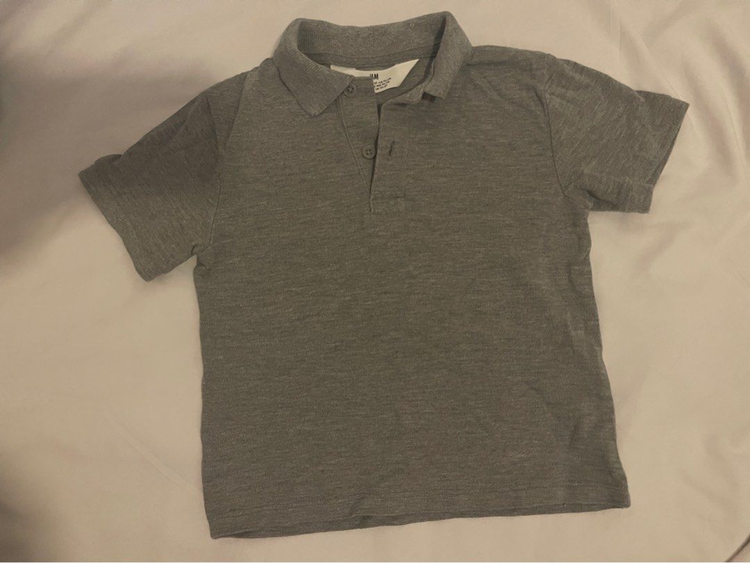 H&M Kids Poloshirt (Category: Babies & Kids Fashion) located in Mandaluyong City. Submitted by drpshop (Listing ID 1470202184, Image 1). Description: Mint condition, no flaws. RFS- Outgrown. Fits 1-2 year old. First to pay basis!.