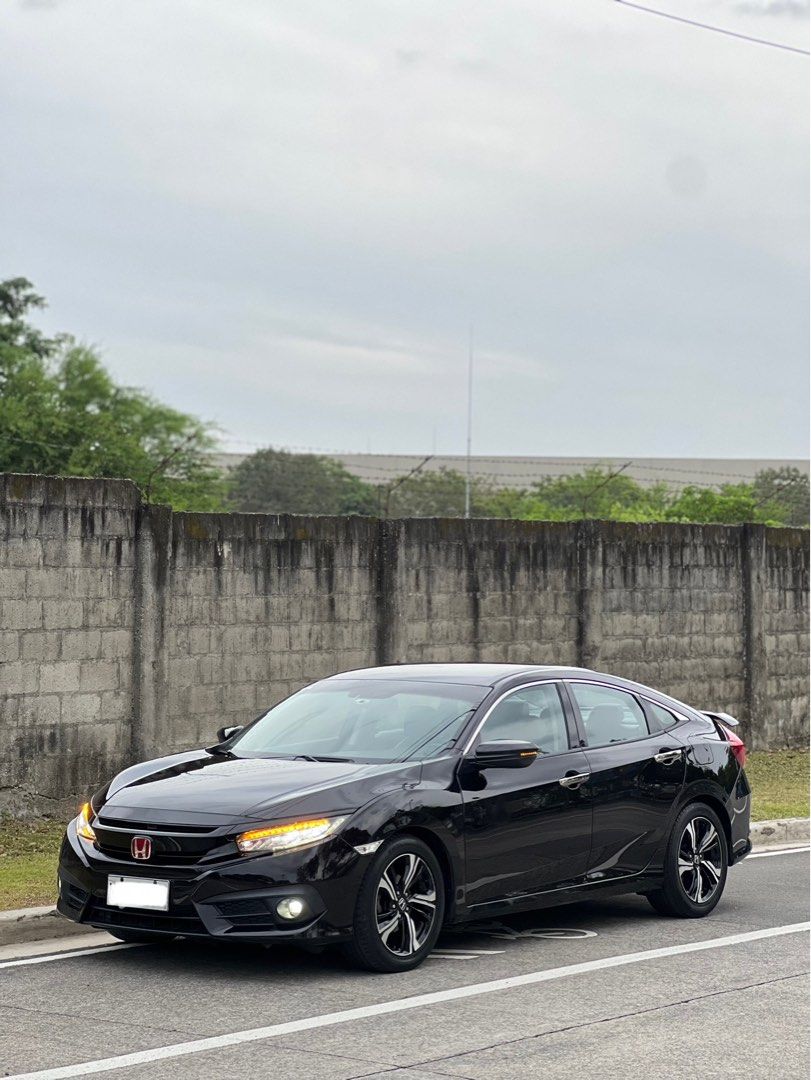 Honda Civic Rs turbo Auto (Category: Used Cars) located in Cavite. Submitted by klarjar (Listing ID 1470253812, Image 1). Description: 2017 honda civic rs turbo Details: 2017 honda civic Rs turbo Automatic transmission 61,xxx (not tampered) Color: Burgundy Gasoline First owner Push start Keyless entry Power Seats Leather seats Touchscreen infotainment Reverse camera Dual-zone climate control Complete original papers No history of any accident Not