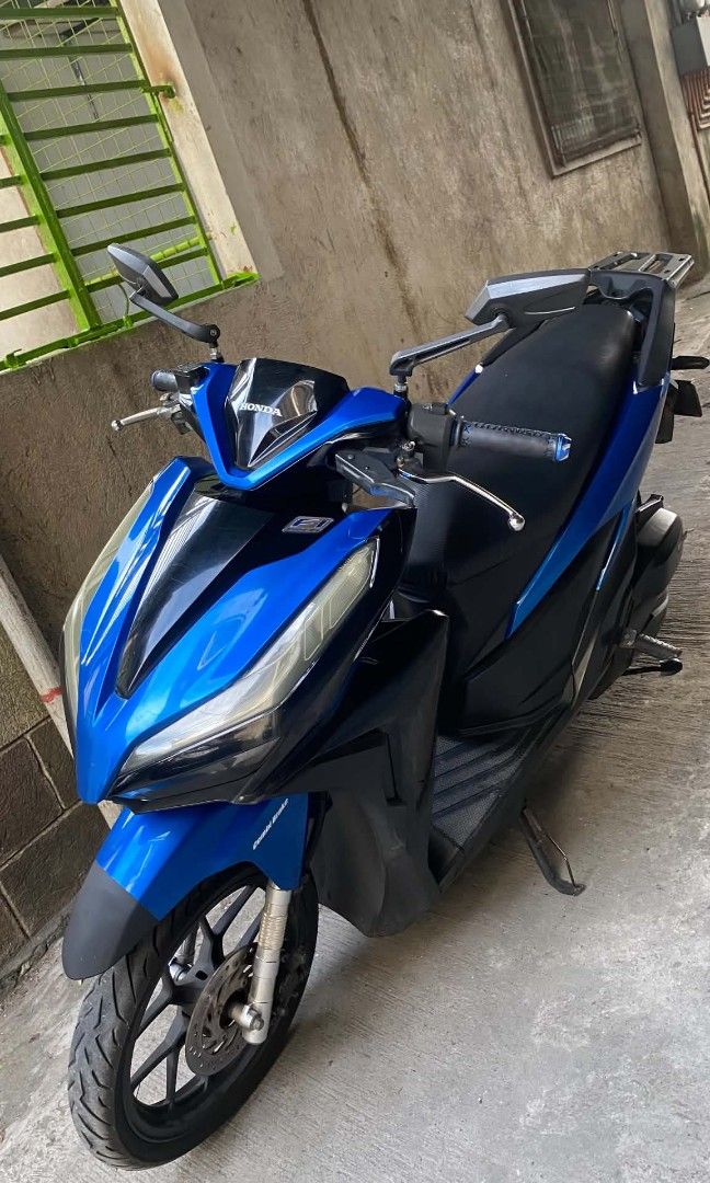 HONDA CLICK V2 (Category: Motorbikes for Sale) located in Manila. Submitted by royalstone-61987f (Listing ID 1470292051, Image 2). Description: 2021 model complete paper tahimik makina 26k odo ka change oil at gear oil lang may kunting scratch 2nd owner reason: lilipat na city rush sale negotiable pa pm lang din sa FB ko Ryan Ace Novia.