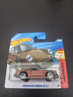 Hot Wheels Porsche 911 Carrera RS 2.7 (Yellow) Diecast Car Model, Toys ...