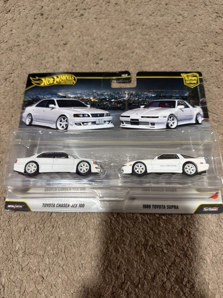 Hot Wheels Premium Car Culture Toyota Chaser JZX / 1989 Toyota Supra ...