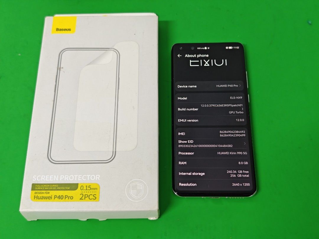 Plug Huawei Huawei P40 Pro 256GB Deep Sea Blue, Mobile Phones & Gadgets, Mobile ...