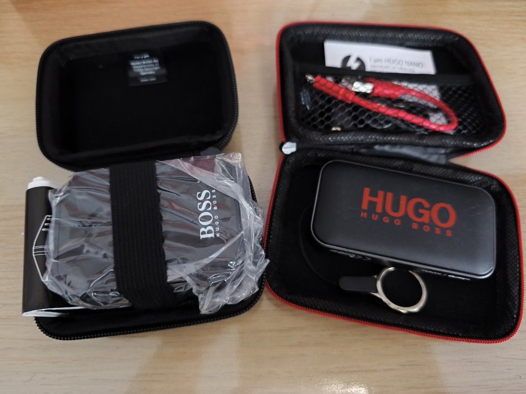 Hugo Boss 萬能旅行轉插器 連拉鏈收納盒, 家庭電器, 轉插器及插頭 - Carousell