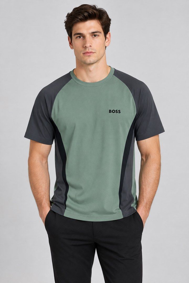 HUGO BOSS Drifit shirt (Category: Tshirts & Polo Shirts ) located in General Trias. Submitted by luxfinds2019 (Listing ID 1470196113, Image 1). Description: Hugo Boss shirt dryfit 2500 shipped! Medium to large 21by27.5 Good as new 💯 Ganda 😎 Pag wala kumuha mine yan 😁 Loc laguna Pm.